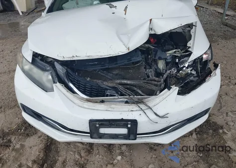 2014 Honda Civic Ex from USA, damaged, VIN 2HGFB2F86EH533942